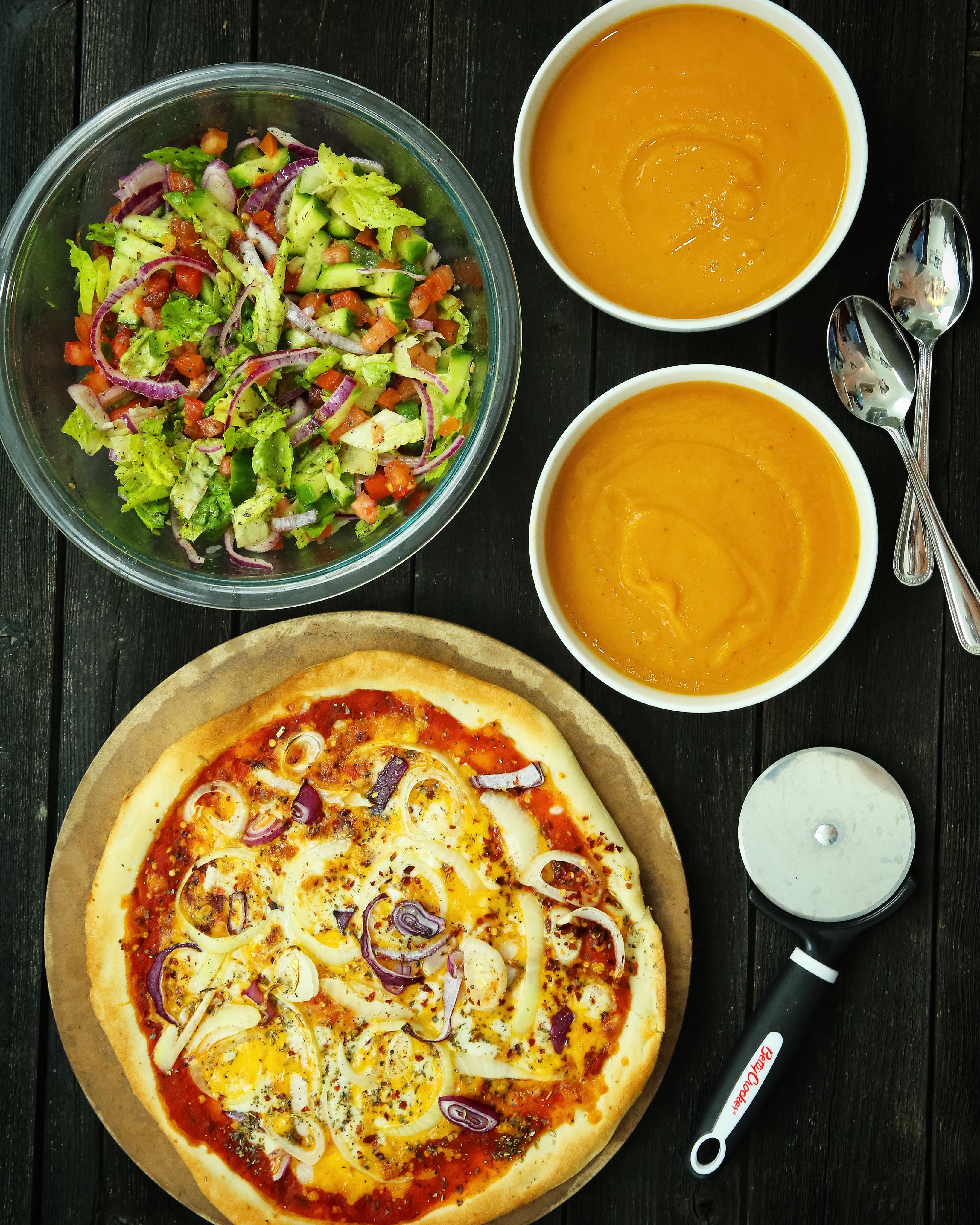 Soup, Salad and Pizza | Joodie the Foodie